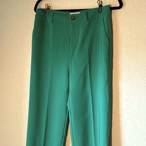 NWOT Love Tree Green Dress Trousers | Boutique | Available in Size S or L